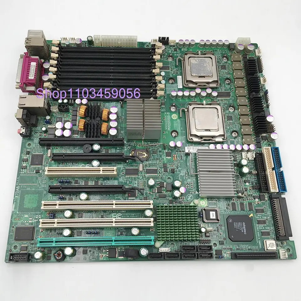 SuperMicro LGA 771 워크 스테이션 메보드 5000X GreenCreek 칩셋 X7DA8