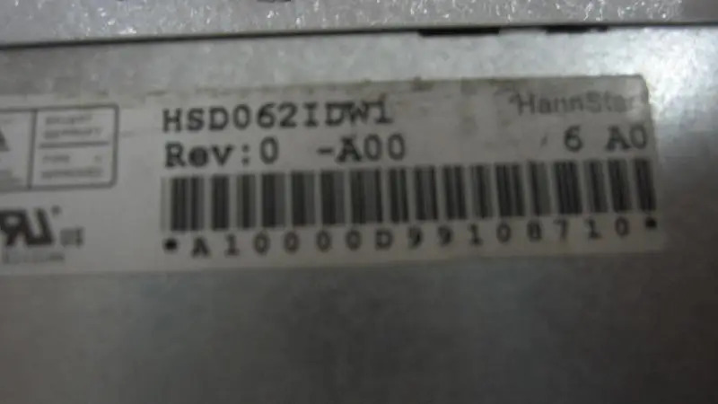오리지널 6.2 인치 LCD 화면 컬러 HSD062IDW1-A00-A02-A01 DVD 자동차 내비게이션
