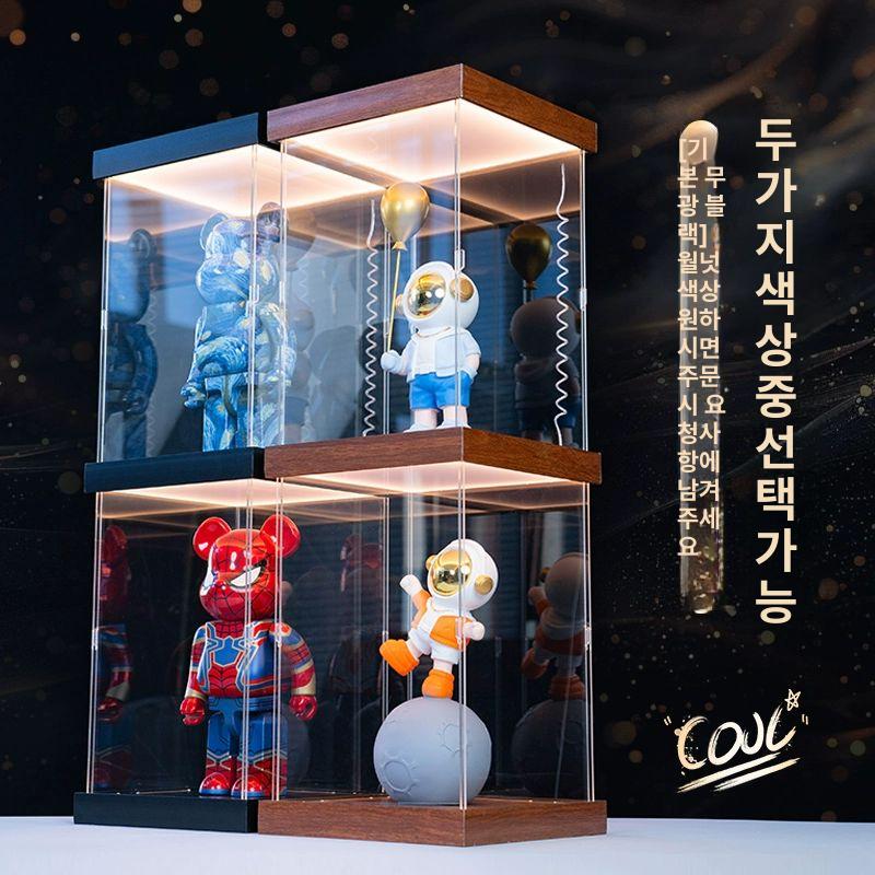 led 피규어케이스 전시대 상자 아크릴케이스 수납장 진열대 라이트 인형 모형 - 상세 이미지 4