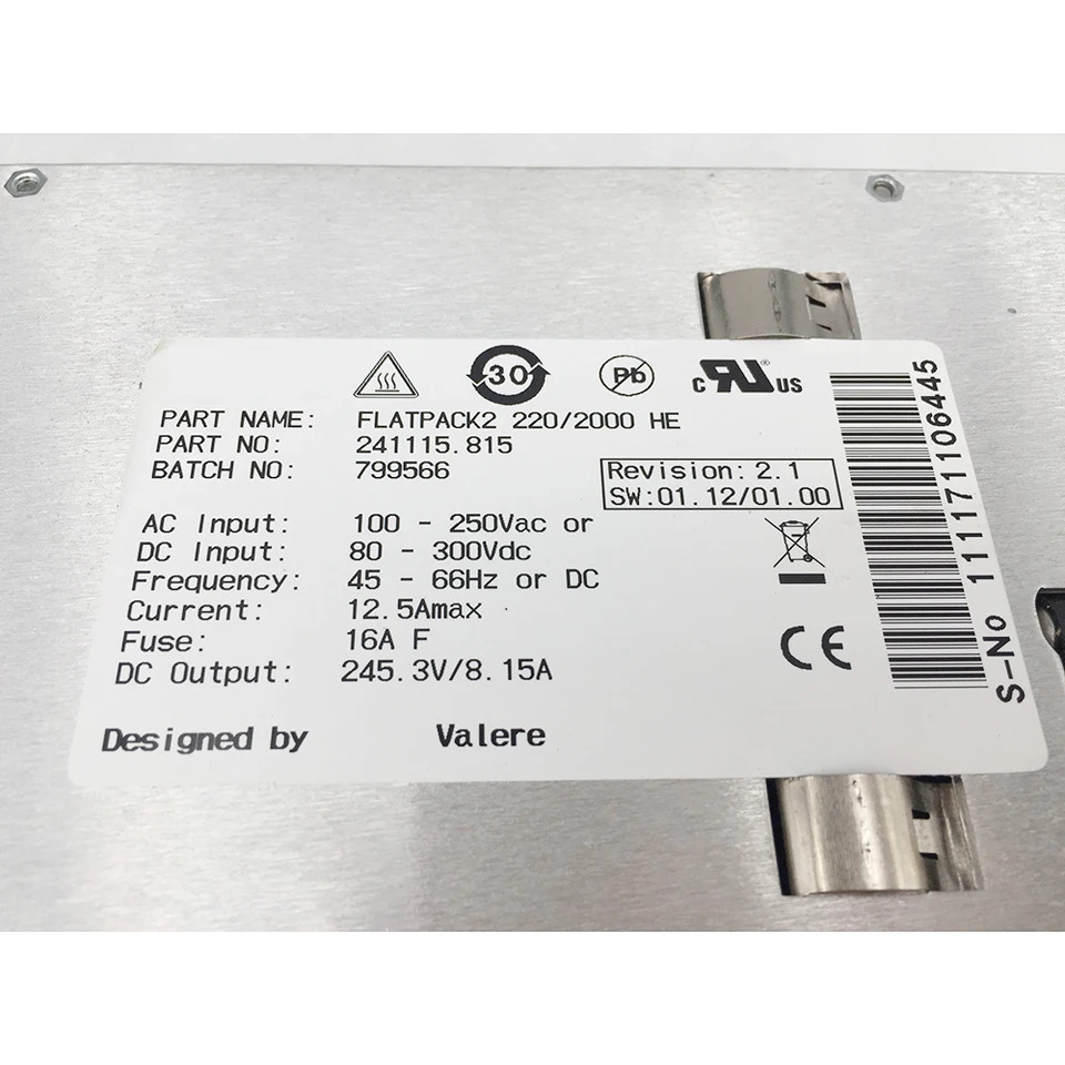 Eltek FLATPACK2 220/2000 HE 출력 245.3V 8.15A 241115.815