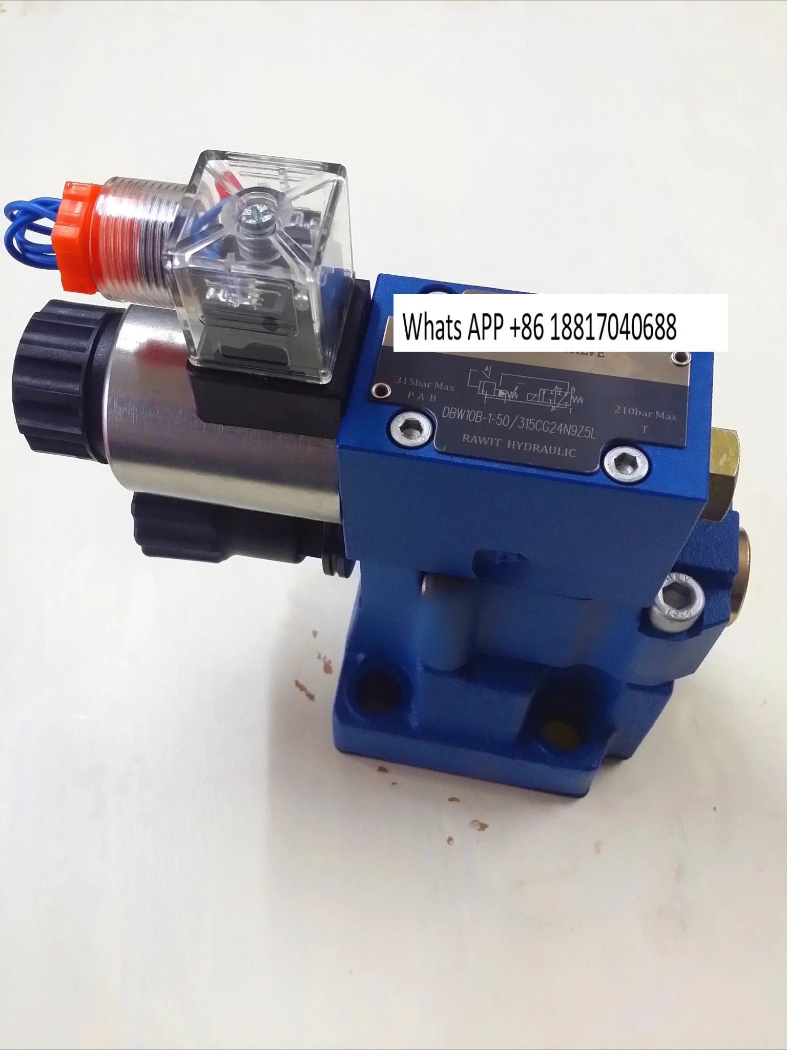 솔레노이드 릴리프 밸브 DBW 10A - 1-50/315 CG 24 NZ 5L CW 220
