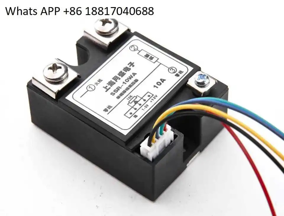 단상 AC 무접점 전압 조정기/온도 조절기/전압 조정기/SSR-10WA10A25A40A 제어 가능