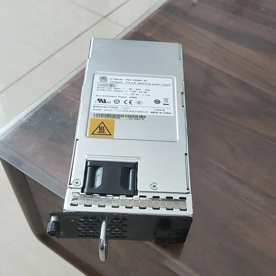 PDC-650WA-BE DC PoE 전원공급장치 모듈 화웨이호환 S5700 S6700 시리즈 스위치650W