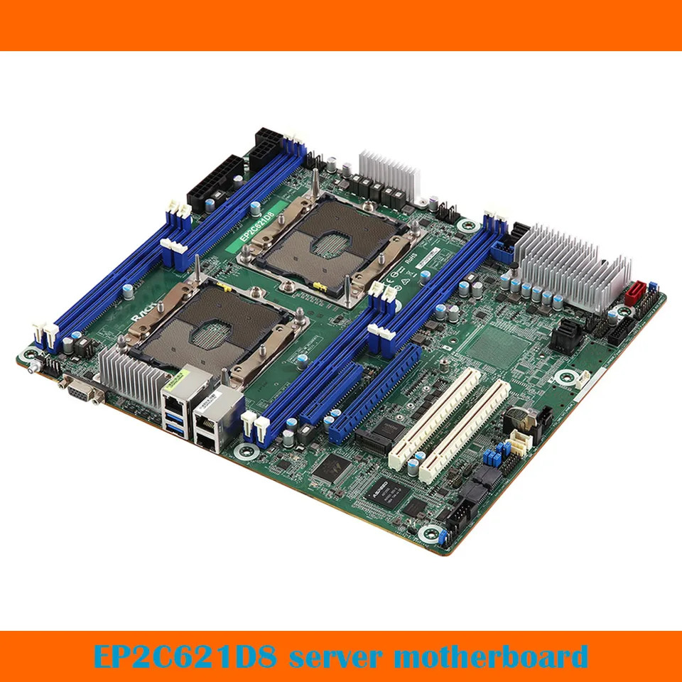 ASRock호환 EP2C621D8 서버 마더보드 LGA3647 2933 2666 2400/2133 지원