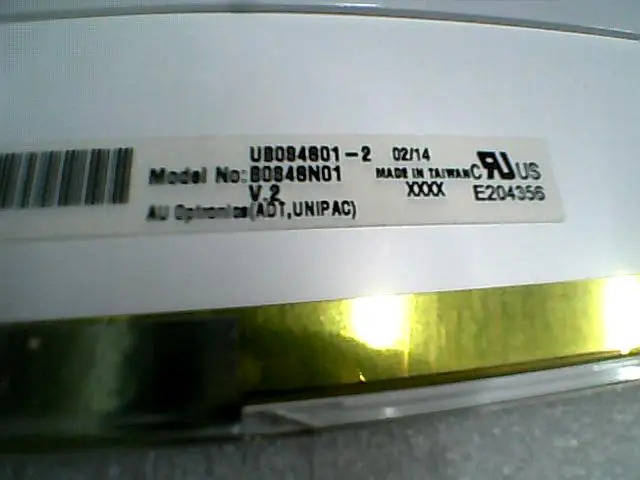 UB084S01-2 LCD 디스플레이 B084N01 V.2