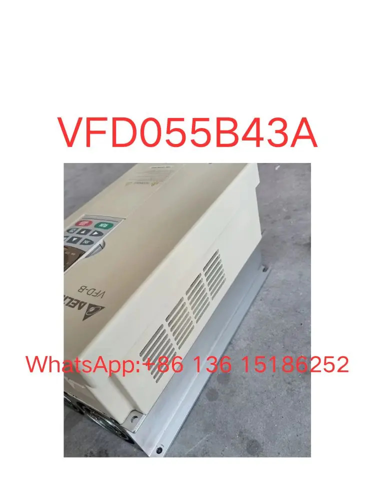VFD055B43A 리퍼 서보 드라이버 5.5kW 기능 작동 ok