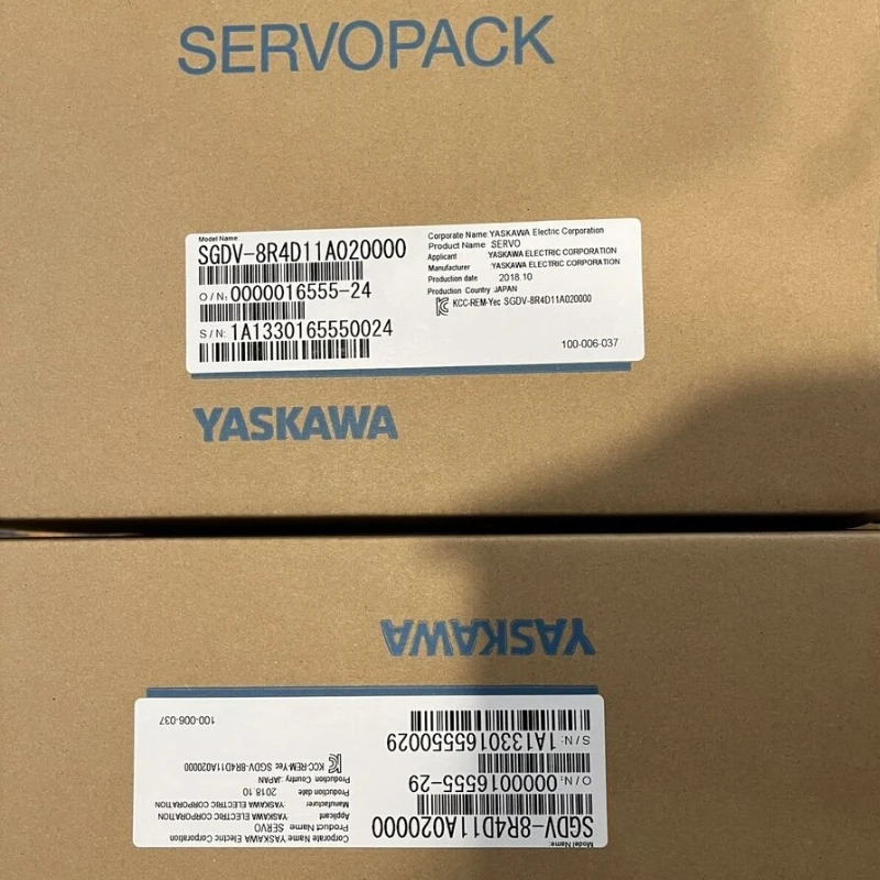 Yaskawa 서보 드라이브 신형 SGDV-8R4D11A020000 신속