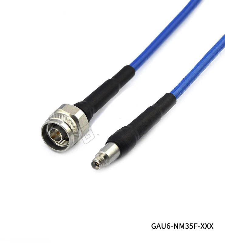 N 수-3.5mm 암 슈퍼 플렉시블 어댑터 케이블 210P 18G GAU6-NM35F-XXX