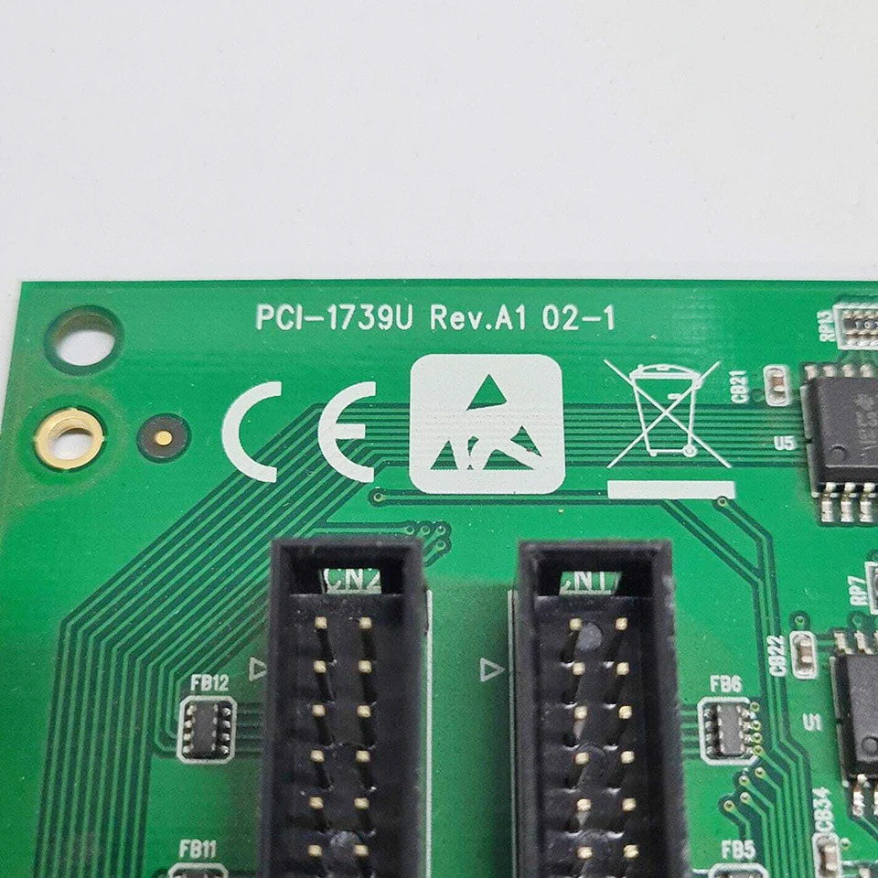 Advantech 솔레이션 릴레이 전PCI-1739U REV.A1 48채널 TTL 디지털 입출력 카드 데이터 캡처