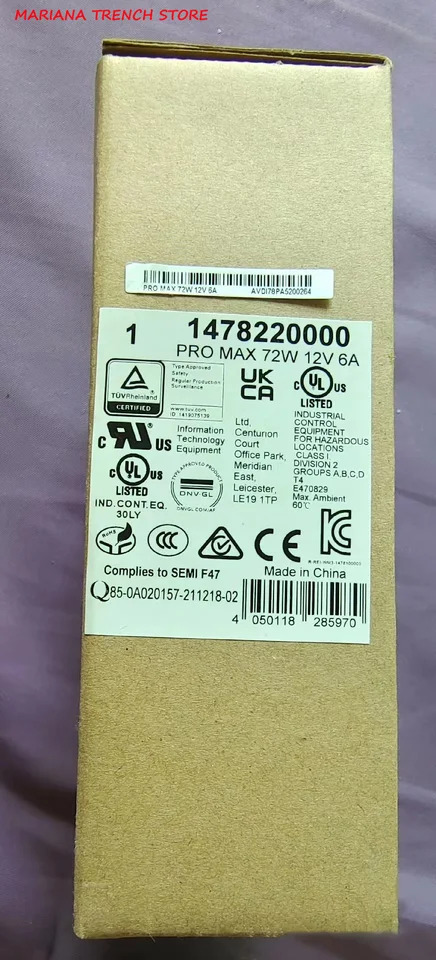 1478220000 스위치 모드 전원공급장치 PRO MAX 72W 12V 6A