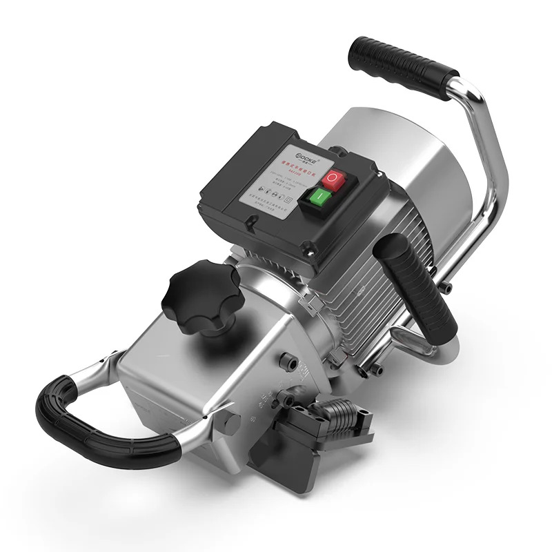 전기 핸드 헬드 플랫 베벨링 머신 0-60 도 각도 조절 1500W 220V 2800rpm