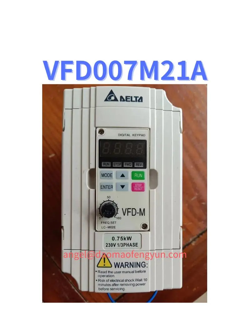 VFD007M21A 리퍼 인버터 0.75kW 230V 1/3PHASE 기능 OK