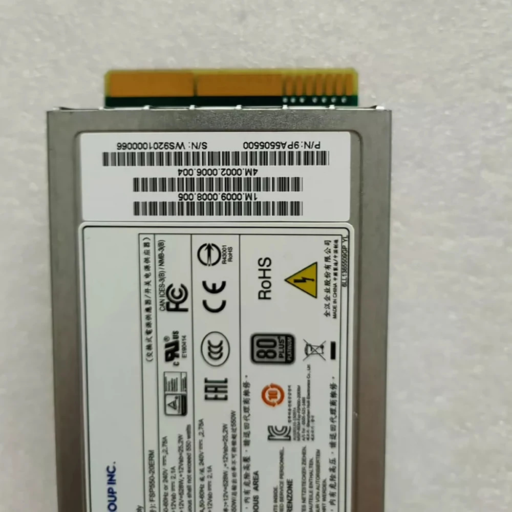 H3C R4900 G2 G3 550W 서버 전원공급장치PSR550-12A