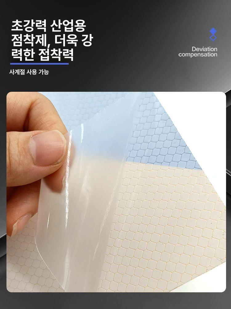 필름 반사테이프 형광 야간 안전테이프 벌집무늬 안전표시스티커 안전표시테이프 - 상세 이미지 4
