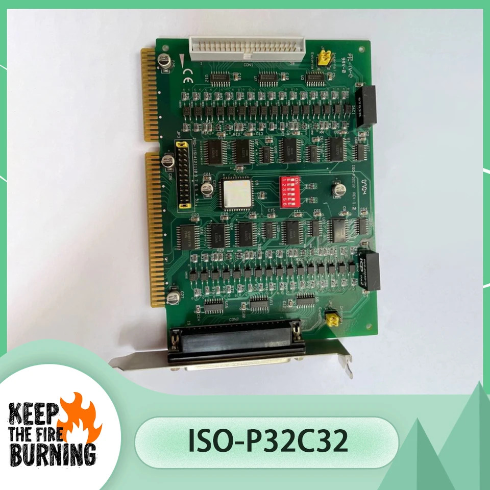 ISO-P32C32 VER1.2 ICPDAS 32 채널 절연 디지털 입력 제어 카드