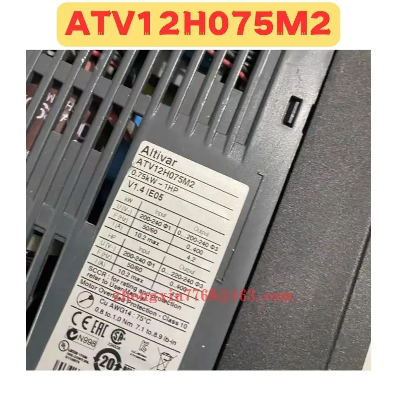 리퍼 주파수 변환기 정상 기능 완료 ATV12H075M2