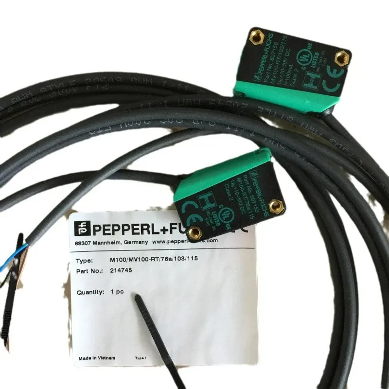 슈팅 타입 광전센서 M100 MV100-RT 76b 102/115 독일 Pepperl Fuchs P F 포장