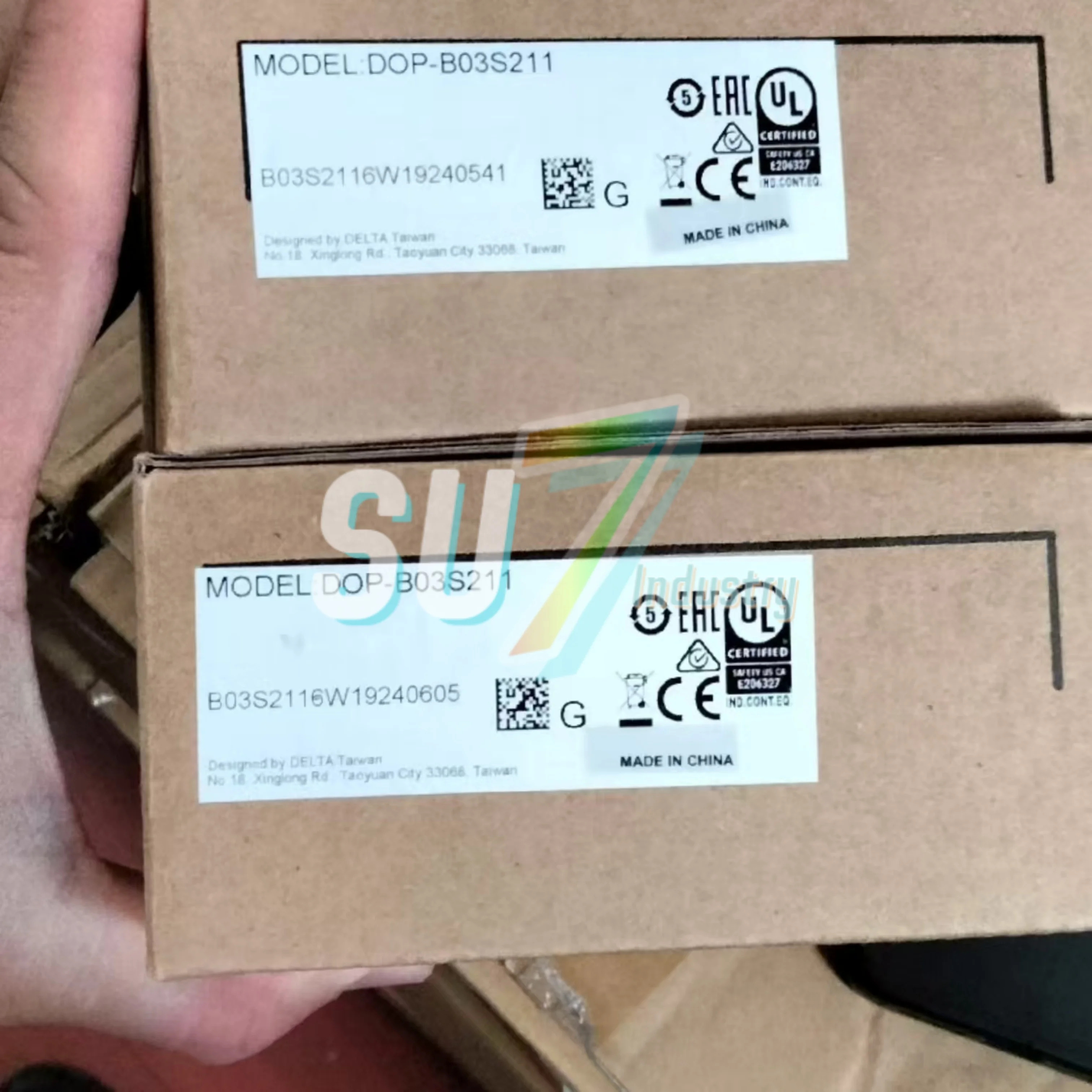 HMI 터치 스크린 원본 DOP-B03S211 DOP-B05S100