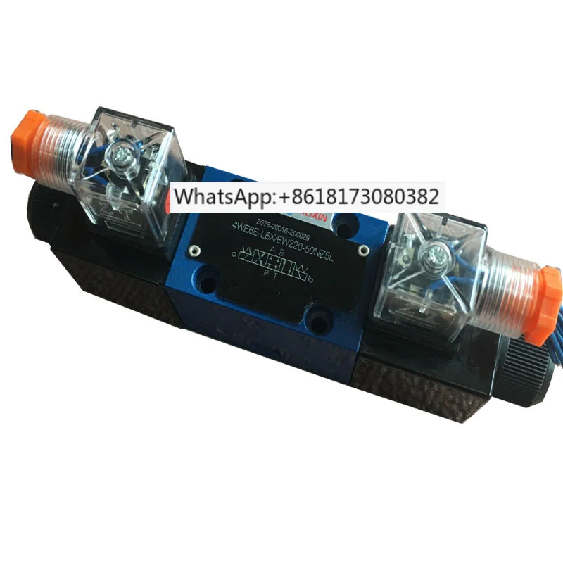 Hengli Lixin 전자기 방향 밸브 4WE6E-L6X EG24NZ5L 4WE6J- 6Y 6A 6G 6L 6C 6D