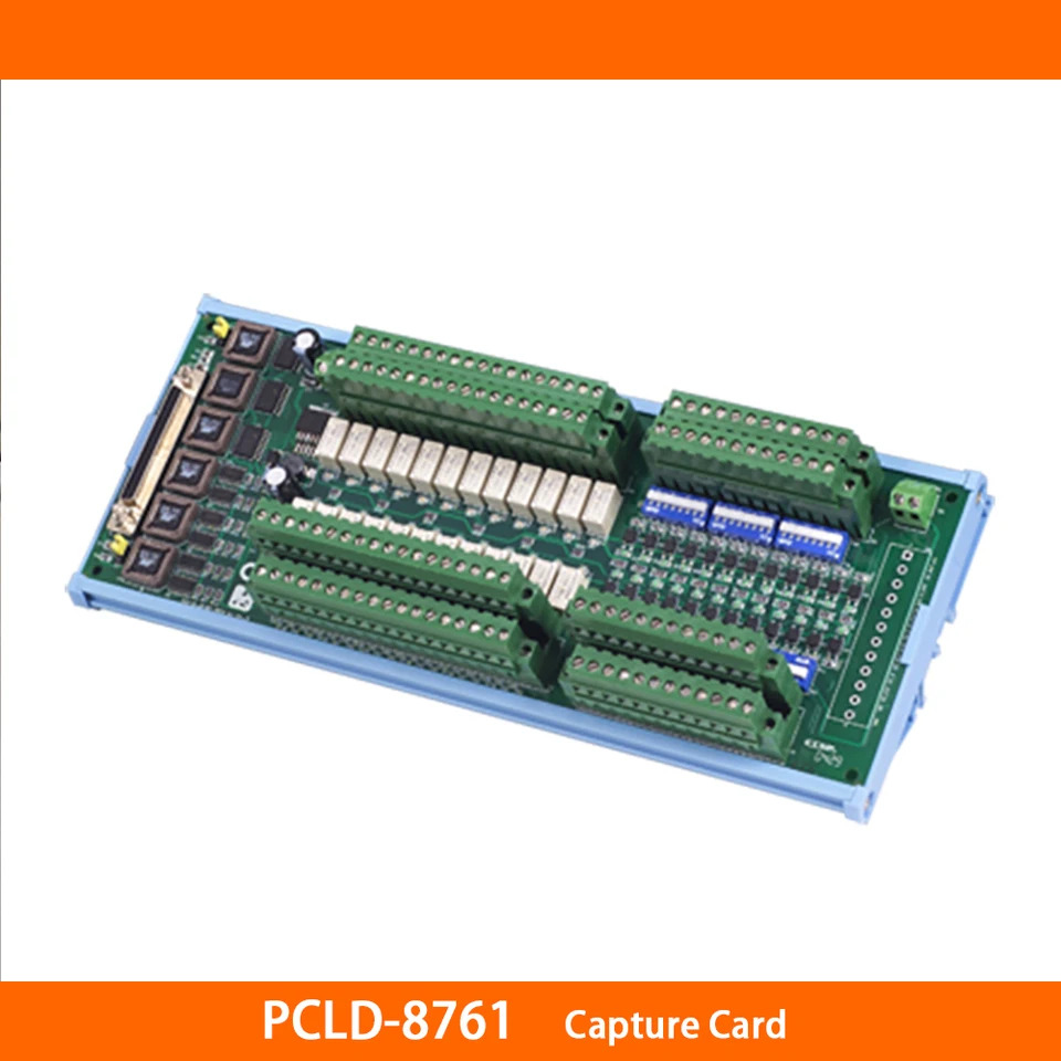 Advantech I/O 와이어링 터미널 패널PCLD-8761 24 채널 릴레이 절연 D/I 보드 커넥터