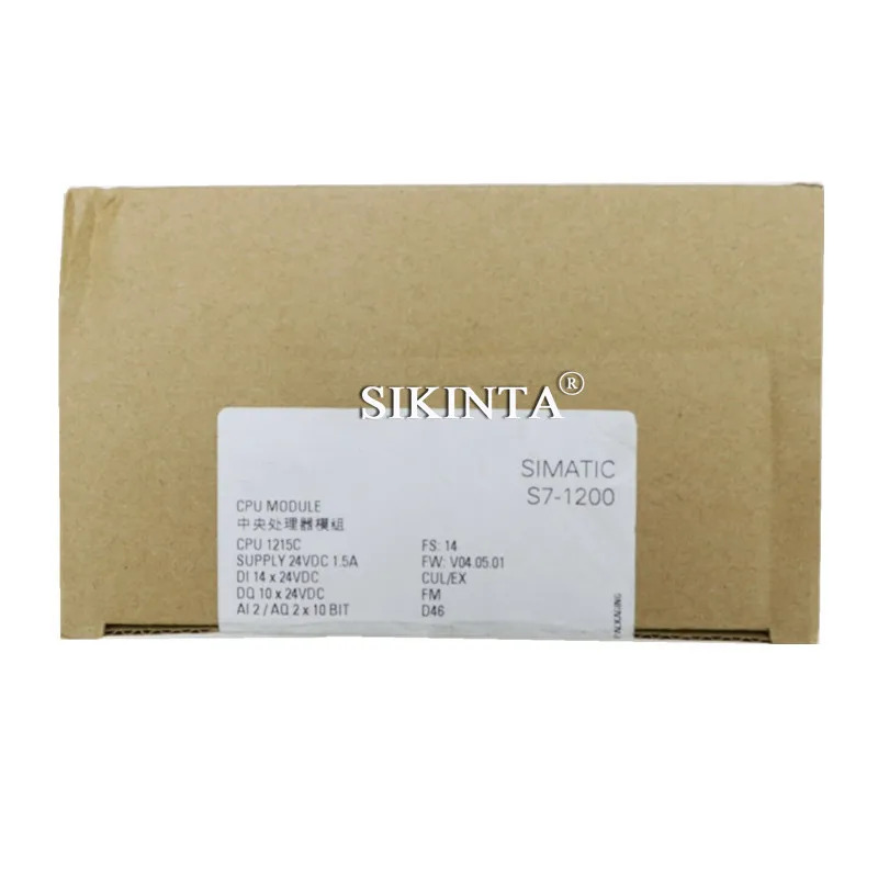 통신 프로세서 6AG1215-1AG40-2XB0 PLC CPU 모듈 완전히 리퍼