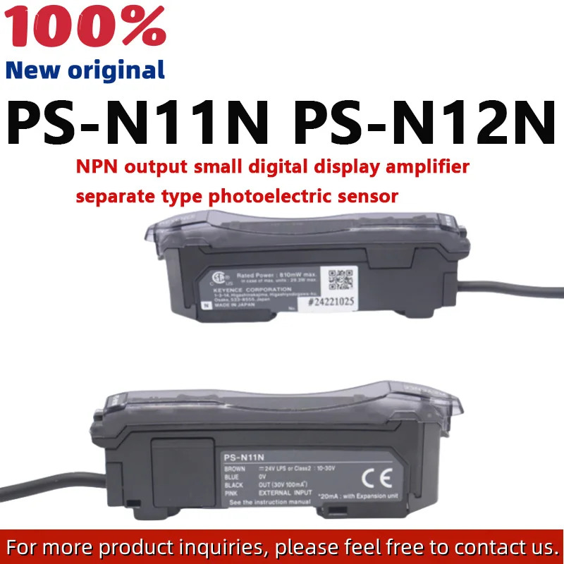 KEYENCE 오리지널 PS-N11N PS-N12N 소형 증폭기 분리형 광전센서 더 모델 상담 환영