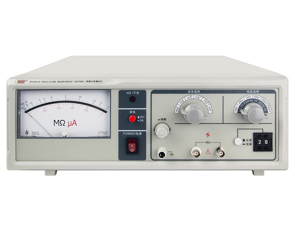 디지털 디스플레이 절연 저항 테스터 RK2681N RK2681AN RK2682