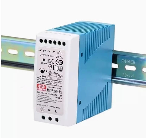 MEAN WELL 레일 장착 스위치 전원공급장치 MDR-10-5V MDR-10-24V MDR-20-5V MDR-20-24V MDR-40-5V MDR-40-24V MDR-60-5V