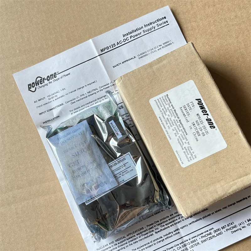MPB125-2012G POWER-ONE 스위칭 전원공급장치 12V 10.5A 0.5A