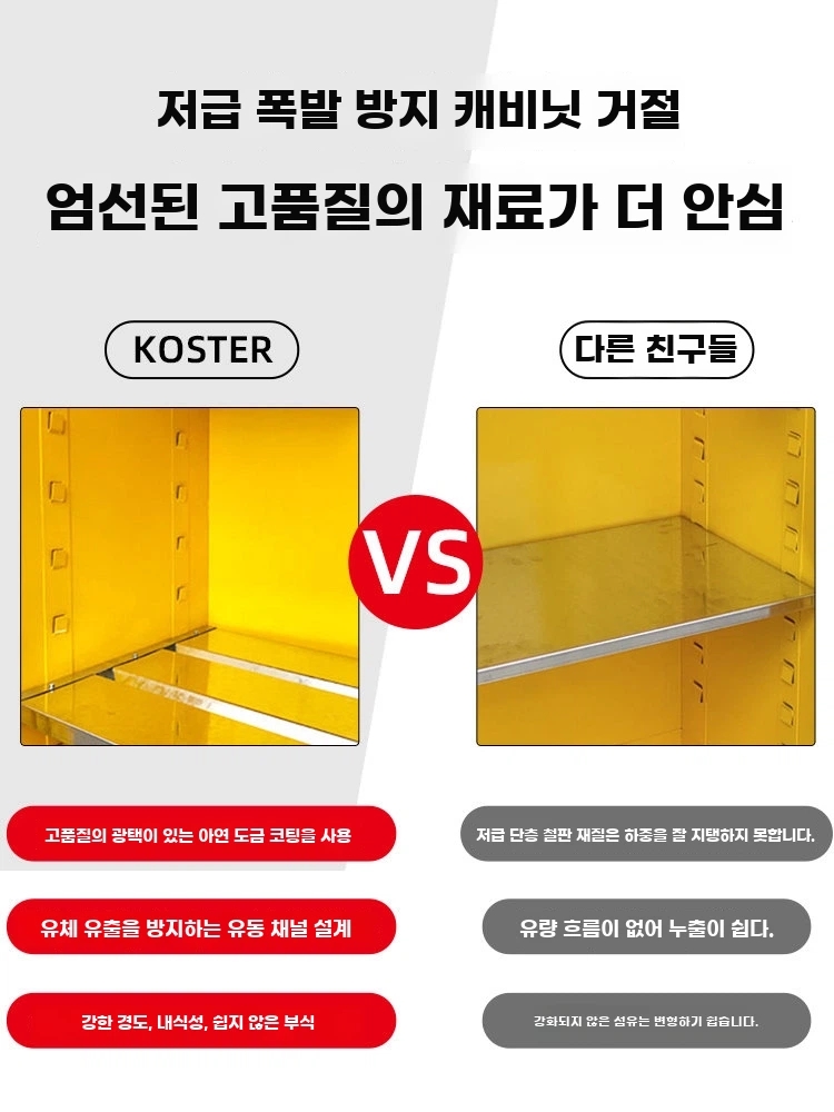 함 위험물저장소 화학 위험물보관함 약품 기본형 - 상세 이미지 3