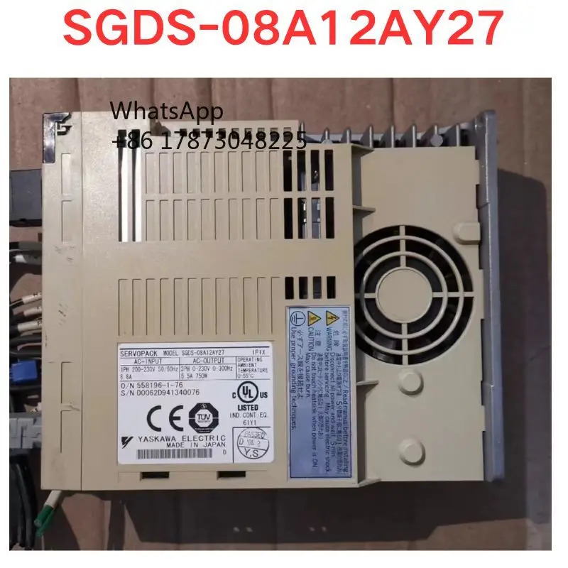 리퍼 SGDS-08A12AY27 서보 드라이버 기능 OK