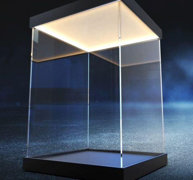 led 피규어케이스 전시대 상자 아크릴케이스 수납장 진열대 라이트 인형 모형 - 상품 이미지