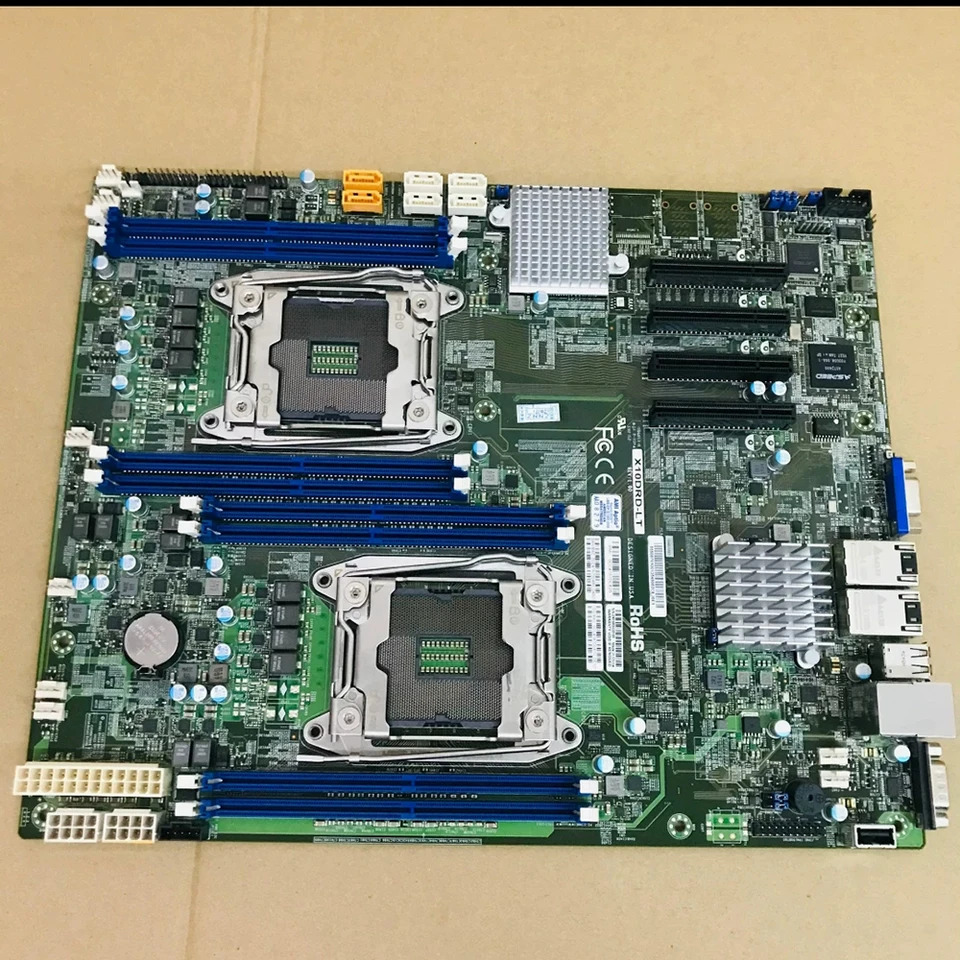 X10DRD-LT C612 LGA2011 E5-2600 v4/v3 DDR4 X99 마더보드 미세 작동
