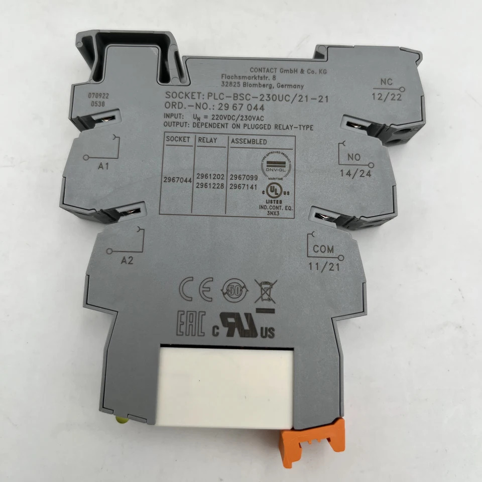 피닉스 릴레이 모듈 2967099 PLC-RSC-230UC 21-21신