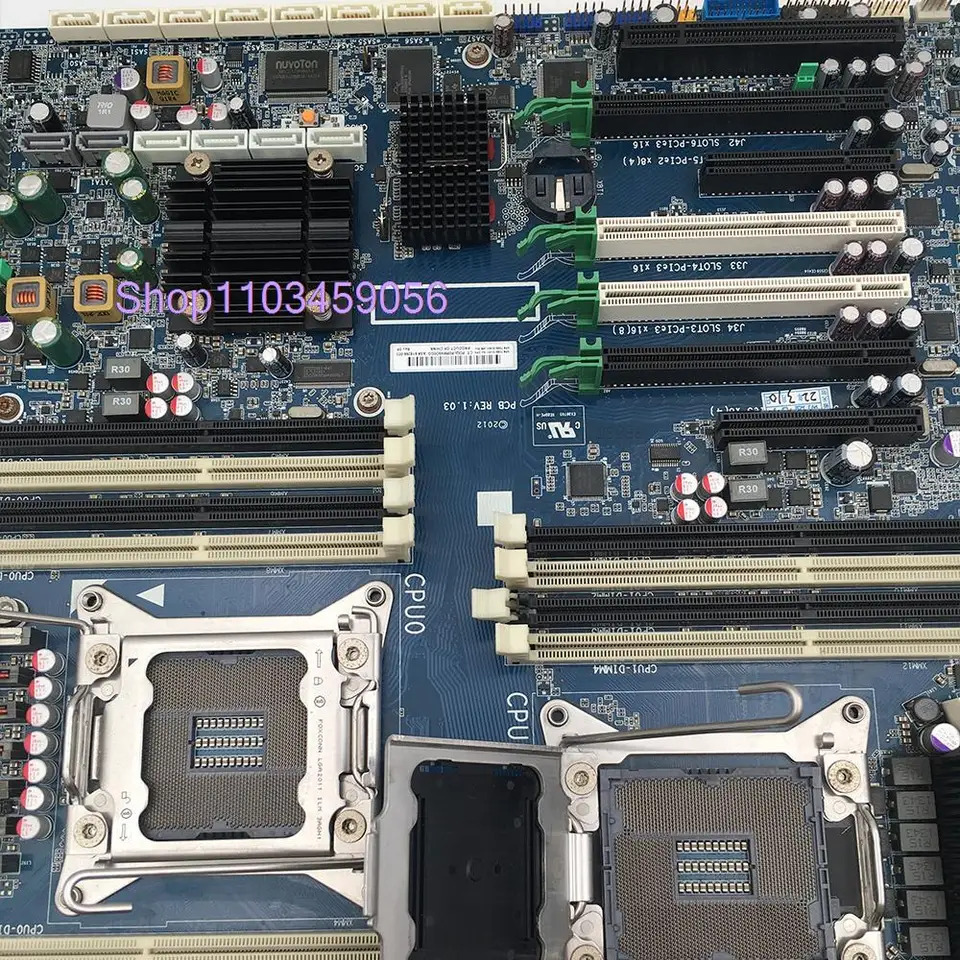 hp호환 Z820 워크스테이션 마더보드 618266-003 지지대 V2 CPU708610-001