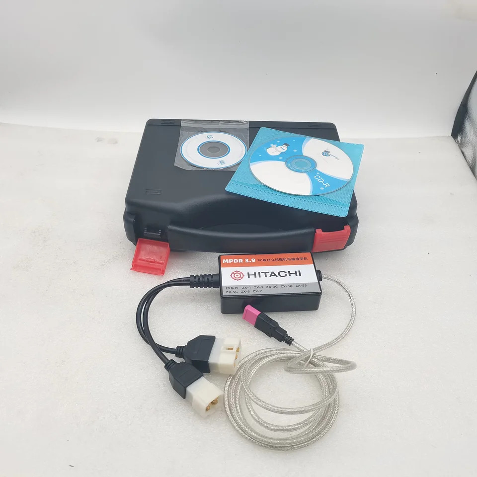 히타치 굴삭기 진단 도구 CD 소프트웨어 케이블 포함