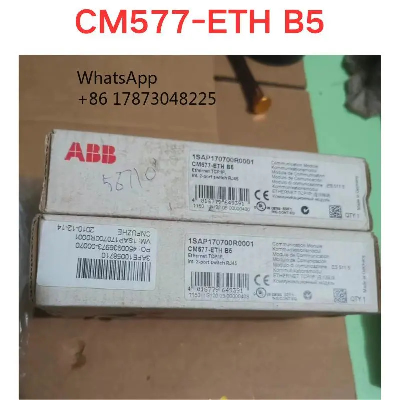 오리지널 CM577-ETH B5 ABB 통신 모듈