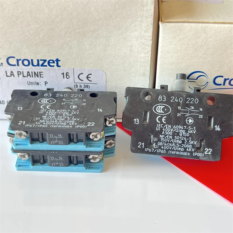 83240220 Crouzet 마이크로 스위치 10A 250V 나사