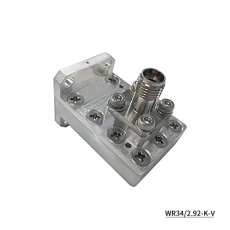 WR34-2.92mm 암컷 직각 웨이브 가이드 동축 컨버터 22-33GHz