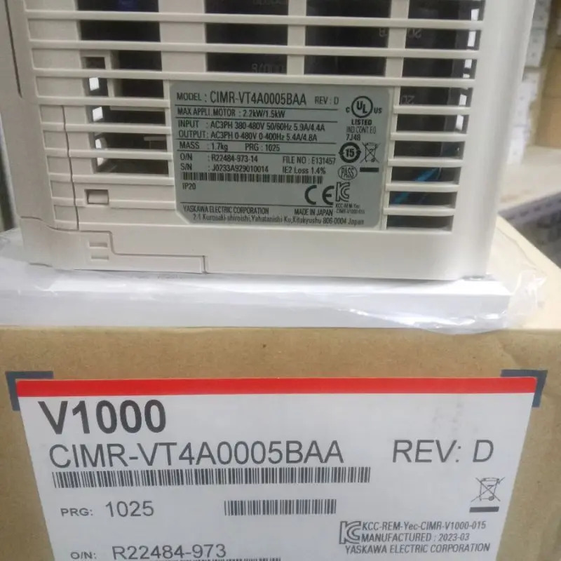 CIMR-VT4A0005BAA Yaskawa 인버터 신