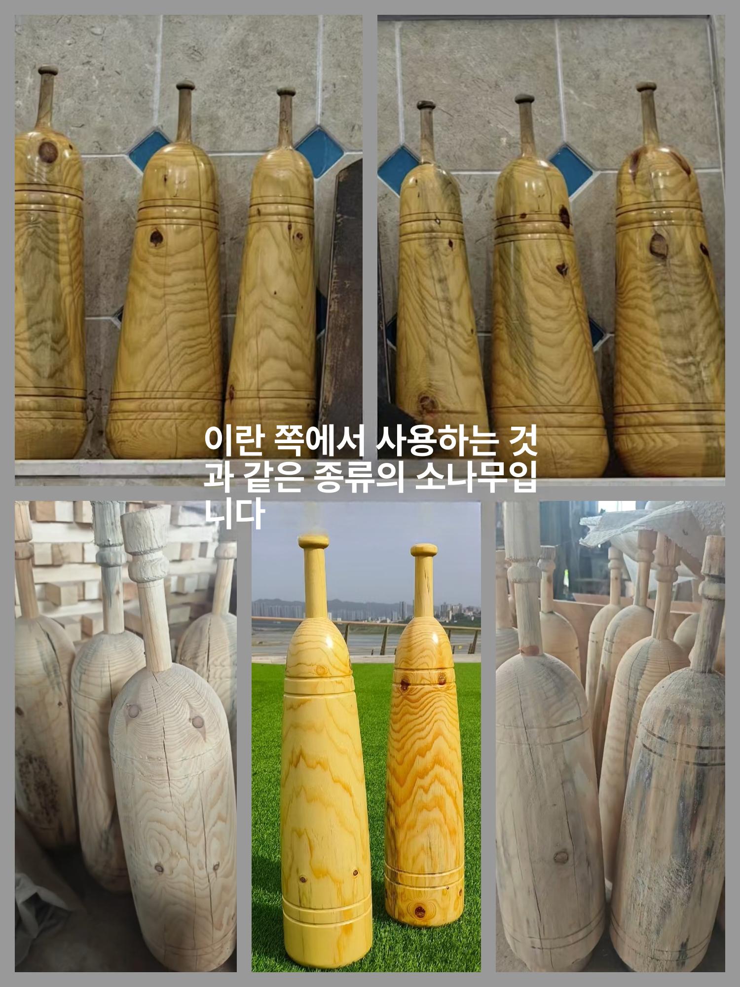 원목 인디언클럽 크로스핏 어깨운동 홈트 피트니스 훈련 바벨 아령 나무 기구 근력 - 상세 이미지 3