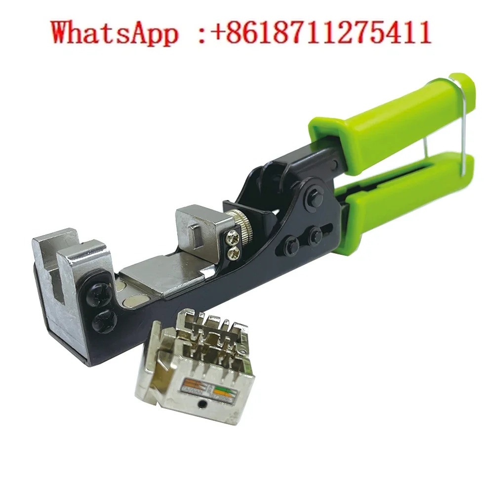 Anpu 모듈 펜치 180 도 CommScope 네트워크 와이어링 6A 차폐 압착 도구