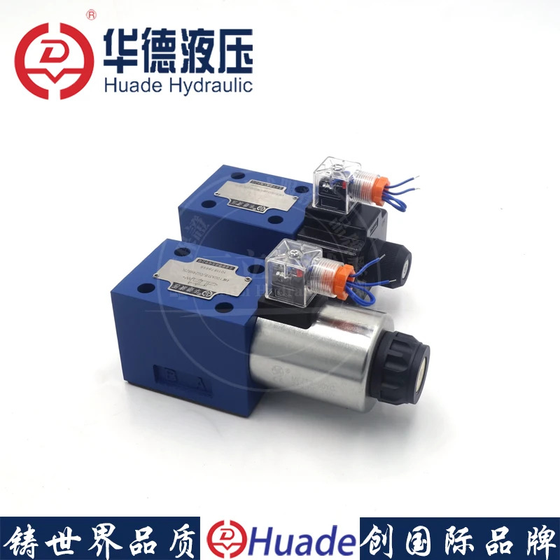베이징 Huade 유압 솔레노이드 방향 밸브 4WE10D 10Y 10C 3WE10A 10B