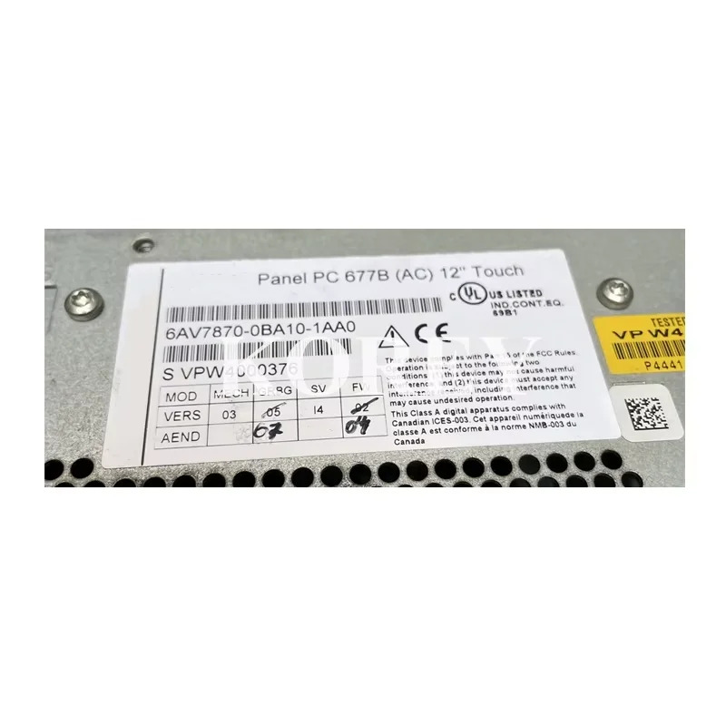 산업컴퓨터 IPC 67870-0BA10-1AA0 상태