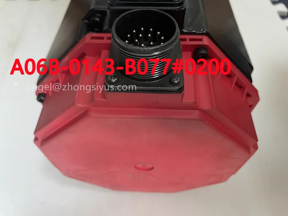 FANUC AC 서보모터 A06B-0143-B077 0200 A06B 0143 B077