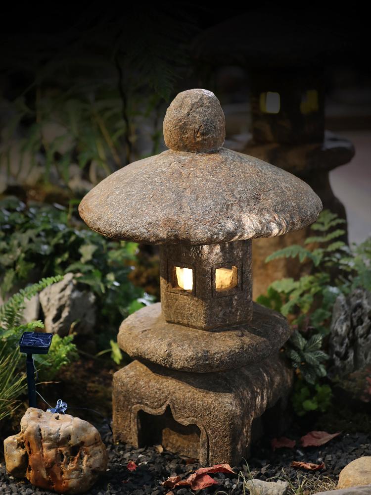 석탑 석등 인테리어 조경 장식 가든 조형물 가드닝 정원꾸미기 전통 정원용 정원등 - 상세 이미지 5