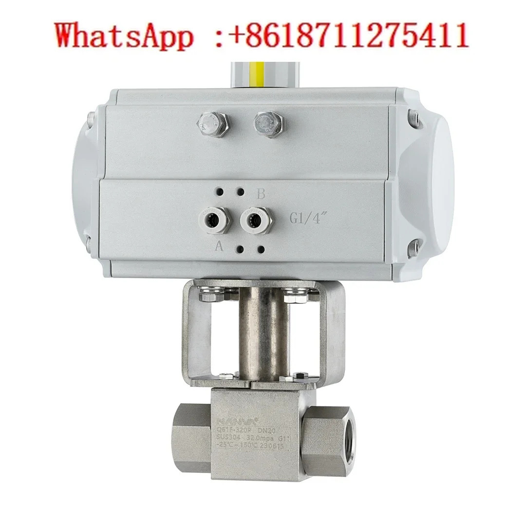 South 밸브 Q611F-320P500P 공압 스테인리스 스틸 초고압 나사 용접 볼