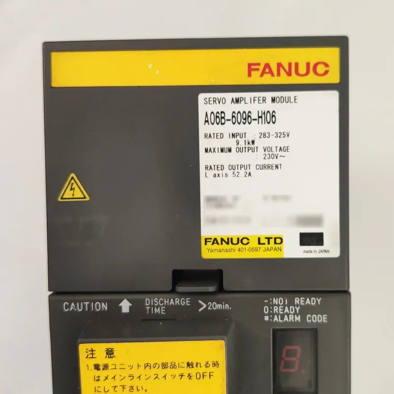 A06B-6096-H106 Fanuc 드라이브 CNC 기계리퍼 완료상태