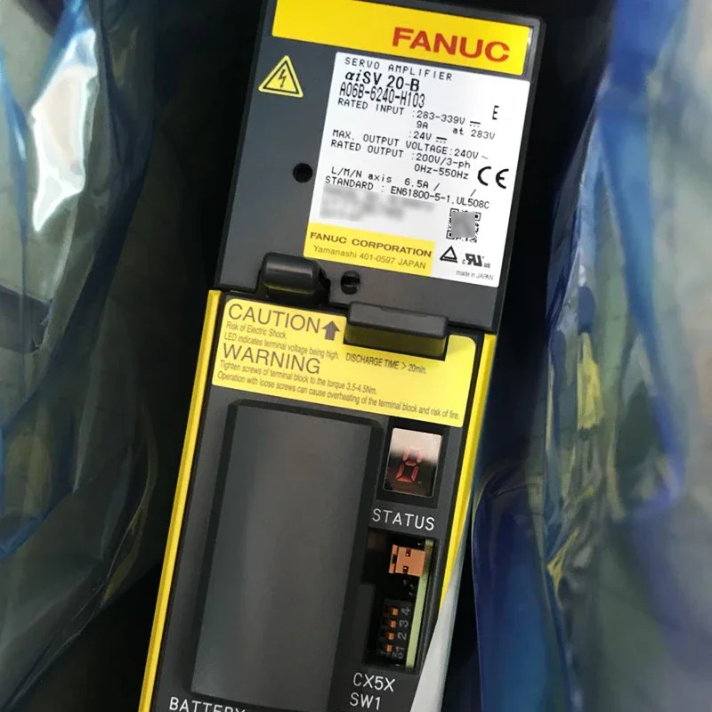 Fanuc Ac 서보 드라이브 A06B-6240-H103 증폭기 모듈 CNC 기계용