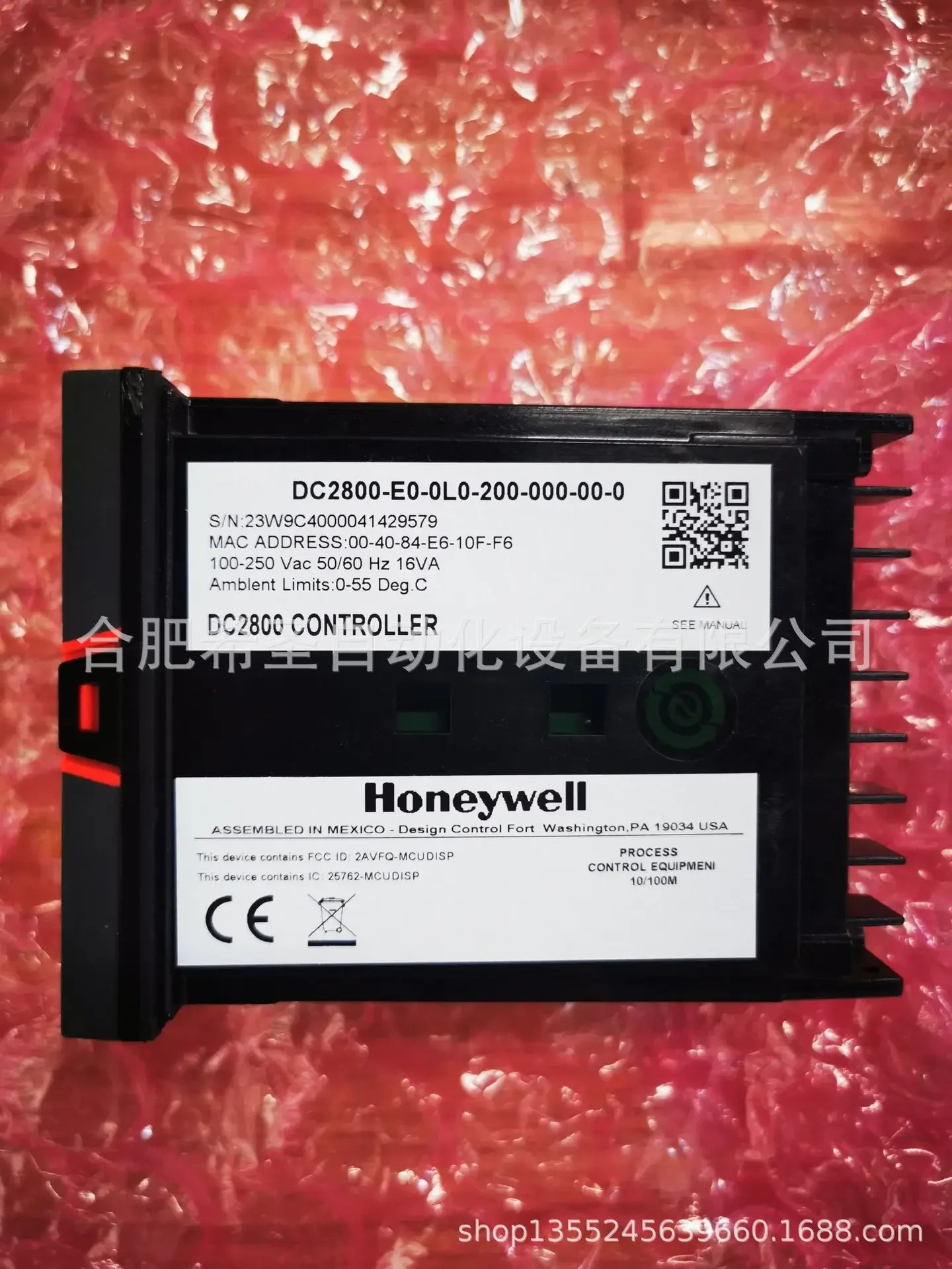 Honeywell 온도 컨트롤러 DC2800-E0-0L0-200-000-00-0 제제어 지점